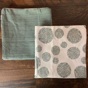 Pair of Pillow Covers 20x20”